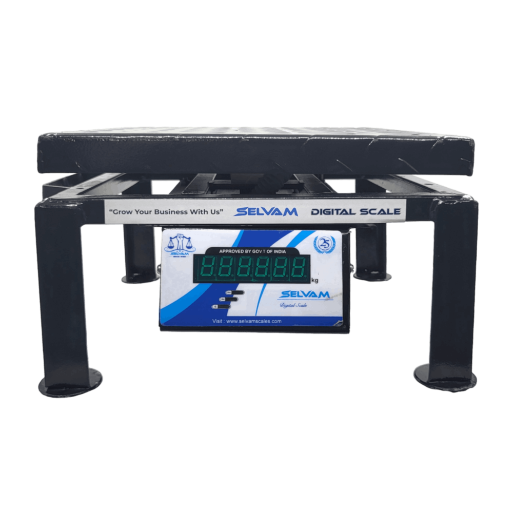 Selvam 250 x 250 100kg Double Side Display Including Verify Government  Certificate